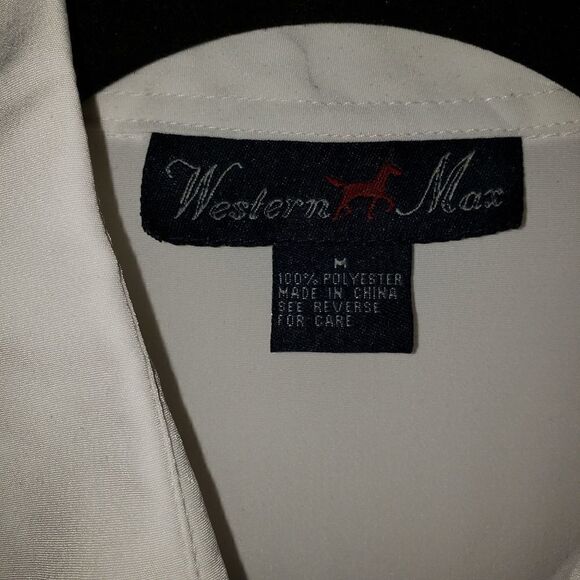 Western Max Short Sleeve Button Up Cowboy - Picture 5 of 8